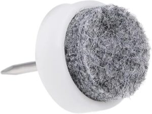 Furniture Sliders Nail-on Glides (2cm Diameter)- 24 Pieces - B09NRRVW4M