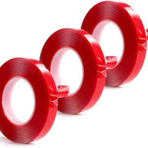 61xEn5H6nNL._AC_SX679_ 1Pcs Acrylic Adhesive Tape Removable Clear Heavy Duty Mounting Tape Double Sided Tape For Wall Mount, main Stage Gaff Tape - Easy To Tear & No Residue(33ft,0.47inch Width)B09FHQR6N6