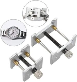 My Souk Store Small Watch Repair Tool - Metal Motion Holder, Two Seats-B0DLNPDZK3