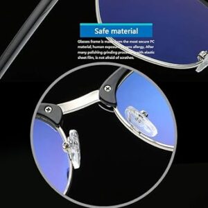 ANTI-RADIATION READING AND ANTI-FATIGUE COMPUTERS GLASSES, WITH BAG,SCREWDRIVER AND CLEANER-B091C6Q1J3