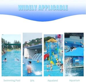 Pool Skimmer Net, Removal Leaf Rake with Deep Bag Swimming Pool Cleaning Tool with Heavy-Duty Frames Deep Mesh Nets without stick -B0DNF263KK