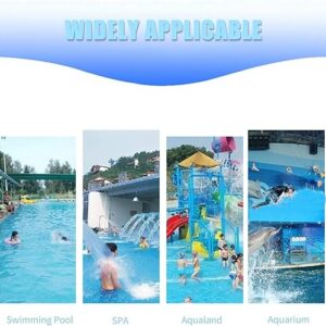 Pool Skimmer Net, Removal Leaf Rake with Deep Bag Swimming Pool Cleaning Tool with Heavy-Duty Frames Deep Mesh Nets without stick -B0DNF263KK
