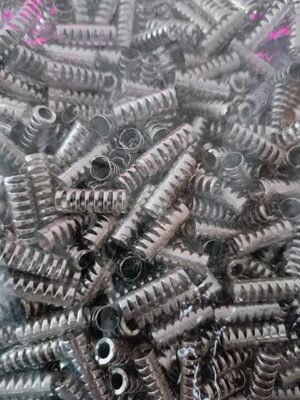 30pcs End Caps for shoelaces, laces and wide strings Spring Cord Locks Plastic End Stopper Dual Holes Toggle Fastener Rope End for Drawstrings, Shoelaces, Tent, Tie-Downs, Silver Tone Brand: Generic