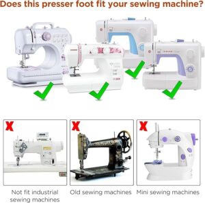 Side Cutter Sewing Machine Presser Foot Feet Attachment Accessory for All Low Shank Singer Janome Brother-B0CPWN7LK4
