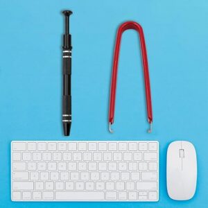2 Pcs Mechanical Keyboard Lube Switch Puller Set Kit, Keycap Switch Remover Opener Keyboard Cleaner Tool Including Switch Puller, Stem Holder (Random Color)B0CQK9Y33K