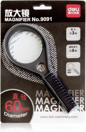Deli 60 mm magnifier with 9091 lens-B007XDR7JO