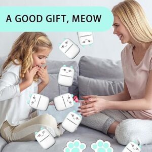 Mini Printer,Portable Inkless Printers,Portable Thermal Printer,Mini Photo Printer, 1 Roll of Printer Paper,Cartoon sticker, for Office,Home-B0DN6T2YBK