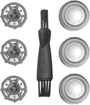 Replacement Shaver Head For 3Pcs NEW SH30 Razor Blades Head Meshs For 1000 2000 3000 4000 5000 Series Shaver Bit spare parts - As Shown - Without Wings Brand: Generic