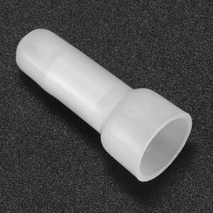 (50 Pcs) 22-16 GA AWG Closed End Crimp Caps Splice Gauge Wire Connectors Terminals (White) for 1 mm wire-B0C7KH4GDN
