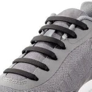 14pcs/Lot Shoes Accessories Elastic Silicone Shoelaces Elastic Shoelace Creative Lazy Silicone Laces No Tie Rubber Lace (Black)-B0CHMTW3PX