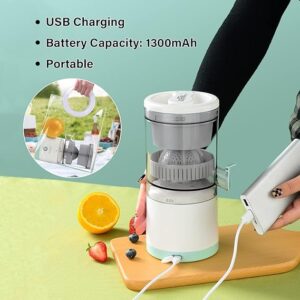 MIGECON USB Rechargeable Lemon Juicer-B09WQKX9JB