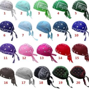 1Pcs Sport Supplies Polyester Quick Dry Cap Riding Hat Pirate Cap Helmet Liner Bicycle Headscarf Cycling Caps Cycling Bandana