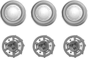 Replacement Shaver Head For 3Pcs NEW SH30 Razor Blades Head Meshs For 1000 2000 3000 4000 5000 Series Shaver Bit spare parts - As Shown - Without Wings Brand: Generic