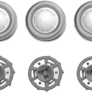 71ZF9+AbRtL._AC_SX569_ Replacement Shaver Head For 3Pcs NEW SH30 Razor Blades Head Meshs For 1000 2000 3000 4000 5000 Series Shaver Bit spare parts - As Shown - Without Wings Brand: Generic