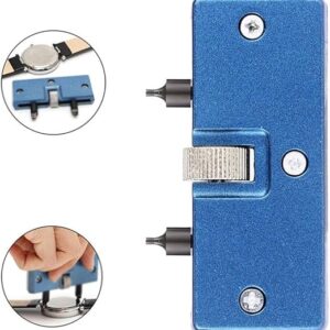 Universal Watch Adjustable Back Case Opener Closer Remover Repair Screw Watchmaker Holder Tool Open Watch Back Cover Battery Tool Portable Watch Repair Tool-B091BNHN7V