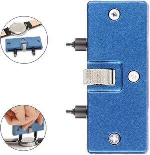 Universal Watch Adjustable Back Case Opener Closer Remover Repair Screw Watchmaker Holder Tool Open Watch Back Cover Battery Tool Portable Watch Repair Tool-B091BNHN7V