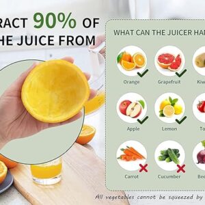 MIGECON USB Rechargeable Lemon Juicer-B09WQKX9JB