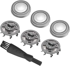 Replacement Shaver Head For 3Pcs NEW SH30 Razor Blades Head Meshs For 1000 2000 3000 4000 5000 Series Shaver Bit spare parts - As Shown - Without Wings Brand: Generic