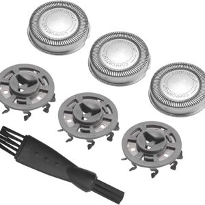 71kuszt-XfL._AC_SX569_ Replacement Shaver Head For 3Pcs NEW SH30 Razor Blades Head Meshs For 1000 2000 3000 4000 5000 Series Shaver Bit spare parts - As Shown - Without Wings Brand: Generic