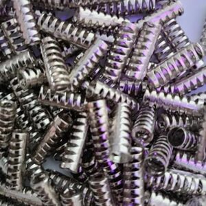 71lCc7sTHHL._AC_SY550_ 30pcs End Caps for shoelaces, laces and wide strings Spring Cord Locks Plastic End Stopper Dual Holes Toggle Fastener Rope End for Drawstrings, Shoelaces, Tent, Tie-Downs, Silver Tone Brand: Generic