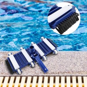 1Pcs Swimming Pool Vacuum Head with air Relief Valve with 8 wheel-B0CR555QQ8