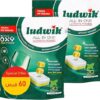 Ludwik All-In-One Mint Dishwasher Tablets 2 x 30-Pieces-B09DGKXFLK