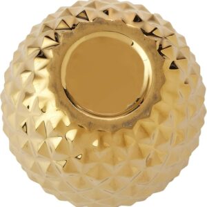 81fRqXPrY4L._AC_SX679_ SKL HOME by Saturday Knight Ltd. Cotton Jar, Ceramic, Gold-B08SBFX77H
