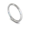 1PCs Small Finger Ring Elegant Smooth Surface Minimalist Simple-Silver (6)-B0DM2KPV89