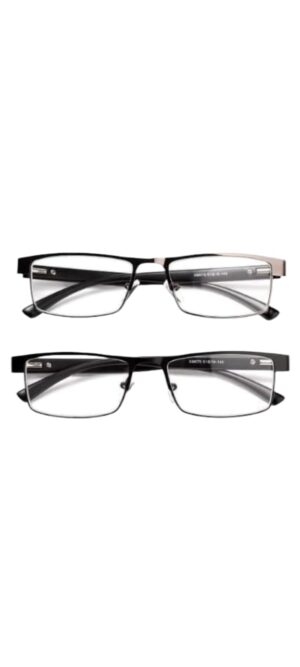 Colored Metal Reading Glasses for Men and Women Mai Market Store,  13.50cm wide from right to left-B0DLL7YV8P