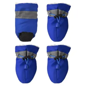 Waterproof Anti-Slip Rain for Small Cats Body and Expression Bathroom Pets [4 Pieces/Set] (Red, 3)-B0CRC2JJV9