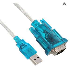New USB RS232 to DB 9-Pin Male Cable Adapter Converter Supports Win 7 8 10 Pro System Supports various serial devices (Random Color)B0CQVLSXQV