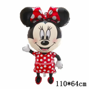 Giant Mickey Minnie Mouse Balloons Disney Cartoon Foil Balloon Baby Shower Birthday Party Decorations Kids Classic Toys Air Gift-B091BMWSFN
