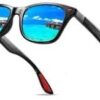 [1Pcs-14 * 5cm-18Grams - Blue color ] 2022 New Unisex Rectangle Vintage Sunglasses Fashion Design Retro Sun Glasses Man Eyeglass Casual Goggles UV400 Eyewear - Blue- H0808-B0D77QBF3P