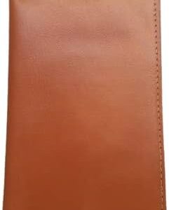 Leather Passport Wallet, Natural leather, With Multi Credit Card Slot- Browne-B09T2XRLG7