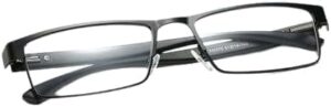 Metal Colored Reading Glasses for Men and Women May Be changed to glasses frames for Normal Use wide 13.50 Cm from right to left-B0DLLBPT4W