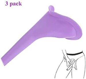 3Pcs Travel Urinal for Women, Spill Proof and Reusable Lightweight Portable Travel Urination Device Stand Up and Pee, Female Urinal, BBL Supplies; Brazilian Butt Lift Supplies-B0CR7KPQKB