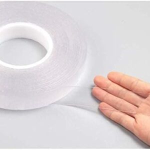 Double Sided Nano Mounting Tape 18mm*3m - Transparent [1Pcs]-B0CKPHN4KS