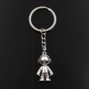 Small Space Man Metal Keychain, 3.5 cm - sliver-B0DPJJGPRJ
