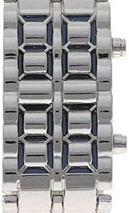 31G-ebkcU9S._AC_ Iron Samurai Inspired Blue LED Unisex Watch-B0968Z5WMF