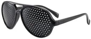 Vision Care Wearable Corrective Glasses Improver Stenopeic Pin Hole Glasses Anti-fatigue Eye Protection Glasses