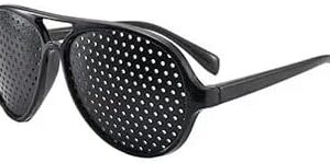 Vision Care Wearable Corrective Glasses Improver Stenopeic Pin Hole Glasses Anti-fatigue Eye Protection Glasses