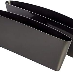 Car Pocket Organizer (Pack of 2 Pieces, Black)B091C3D33F