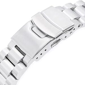 31VhqMZ5yrL._AC_ 1PCs 22mm Quick Release Stainless Steel Replacement Watch Band with Metal Clip for Wrest Watch-B0CFR1SLYY