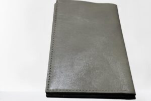 1Pcs Travel Passport ID Card Cover Holder Case Faux Leather With Credit Card Slots (Black) Made In Egypt-B0CNLL385L