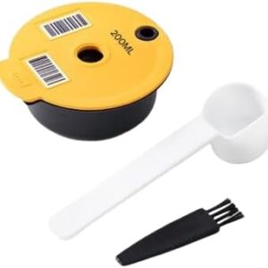 -(1Pc) Reusable Coffee Capsule for Tassimo BOSCH Machine Refillable Filter Cup Pod Espresso Maker 200MLB0D4SJ2PTQ