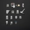MySouq-store (15pcs opp bag-B) Sewing Machine Presser Foot Feet Kit Set with Box for Brother Singer Janom Sewing Machines Foot Tool Sewing Accessories (11pcs-A opp bag)-B0CQ2XFP7Z