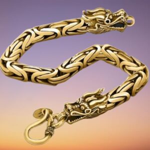 [ 1Pc- A10028-Gold Color 21Cm ] High Quality Textured Chain Bracelet Charm Men Trend Casual Bracelet Friendship Charm Handmade Jewelry Gift-B0CLQJHQKY