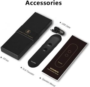 Language Translator Device for Smart Instant Language Translator Device Translat-B0DJG4M13F