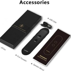 Language Translator Device for Smart Instant Language Translator Device Translat-B0DJG4M13F
