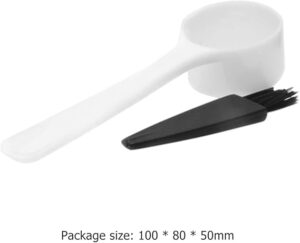 [1Pcs set ] Spoon, 8ml Reusable Milk Powder Spoon Scoops Plastic Cleaning Brush Seasoning Teaspoon Household Coffeeware Dining Supplies-B0CLHHWPSJ